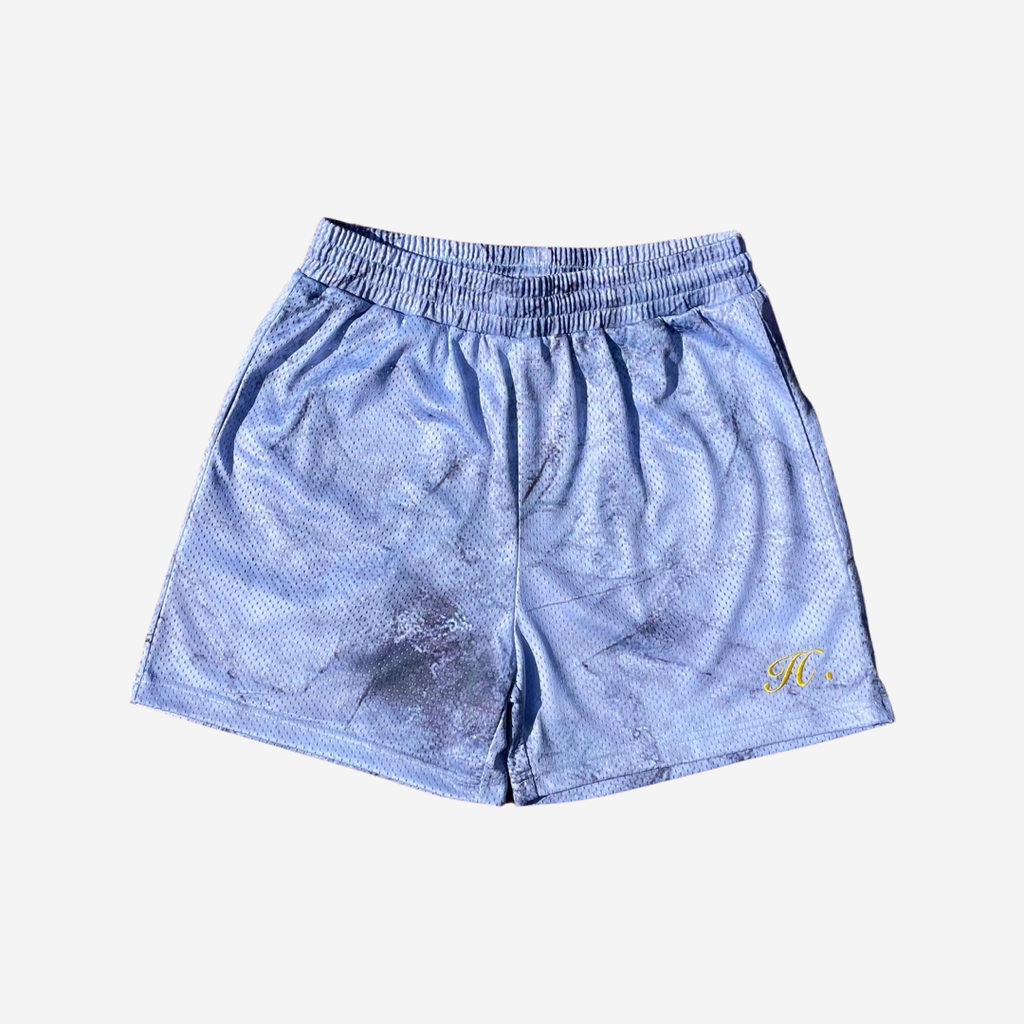 パンツ OFF-WHITE MARBLE MESH SHORTS Grey marble mesh shorts – HiddenClouds
