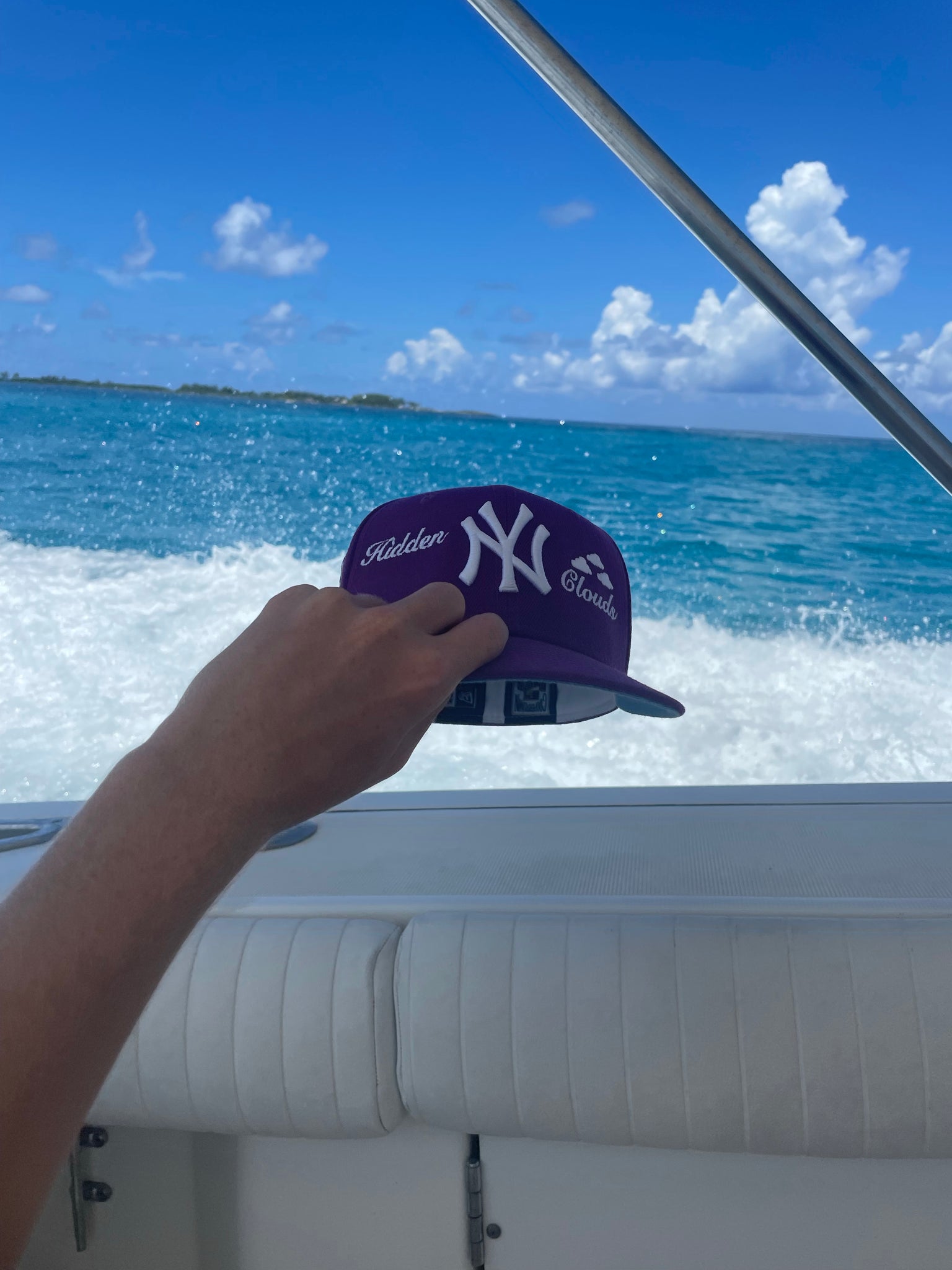 Purple Rain Custom NewEra Fitted Hat