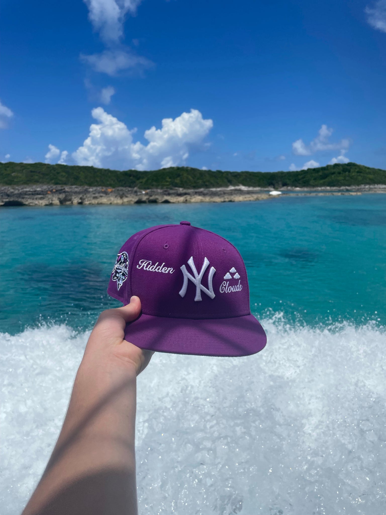 Purple Rain Custom NewEra Fitted Hat